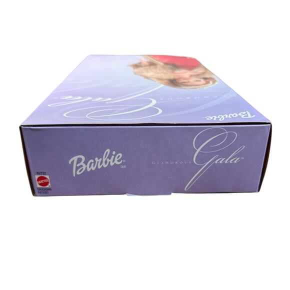 Glamorous Gala 2003 Barbie in Red & Gold Evening Gown (NRFB) Mattel #B2722 MINT - Picture 7 of 9